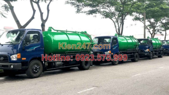 Dàn xe hút chân không hiện đại của Kiến 247