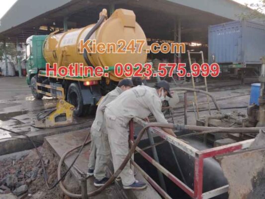 Kiến 247 cam kết quy trình hút bể phốt tại Yên Định diễn ra sạch sẽ và không gây mùi khó chịu.