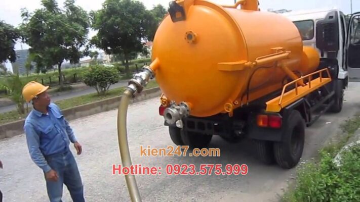 Kiến 247 sở hữu dàn xe hút chân không công suất lớn