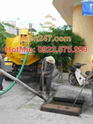 Giới thiệu dịch vụ hút bể phốt tại Nguyệt Viên của Kiến 247
