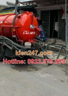 Giá theo xe hút bể phốt tại Hạc Thành