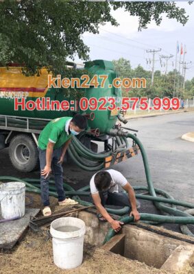Ưu điểm dịch vụ hút bể phốt Kiến 247 tại Thường Xuân