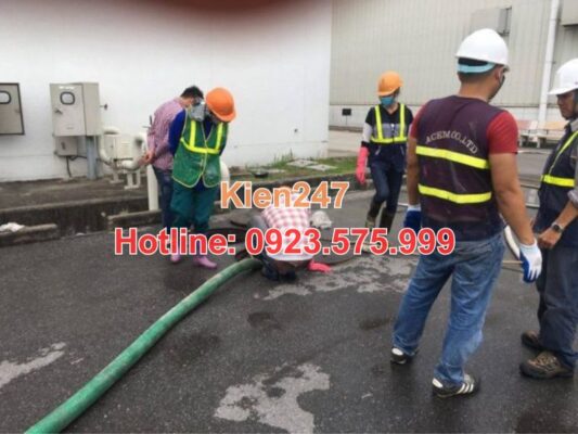 Quy trình chi tiết cả dịch vụ hút bể phốt tại Sông Công