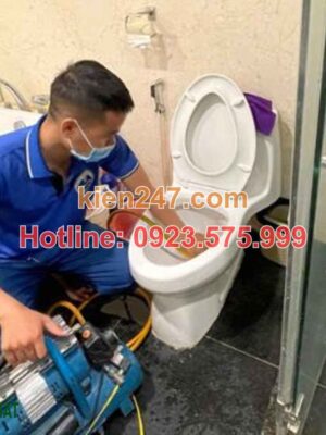 5 Cam Kết Vàng Vượt Trội Của Dịch Vụ Thông Tắc Cống Kiến 247
