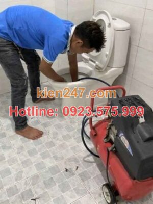 Kiến 247 - đơn vị thông tắc bồn cầu Cao Phong chuyên nghiệp