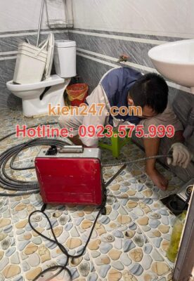 Quy trình thông tắc cống Hoài Đức 6 bước chuyên nghiệp