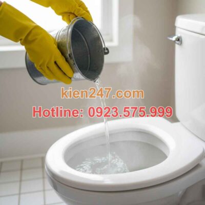 do nuoc nong vao bon cau tao ap luc