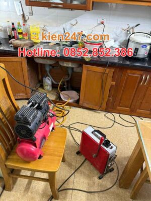 Các loại máy Kiến 247 dùng để thông cống nghẹt TPHCM