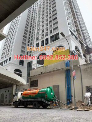 Các khu nhà chung cư quận 3 nên hút hầm cầu 6 tháng 1 lần