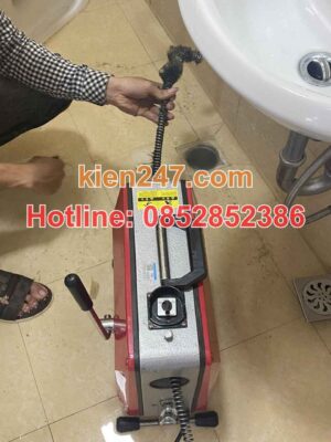 Các ca thông tắc cống tại Vĩnh Yên cho thất tóc là nguyên nhân chính gây tắc cống