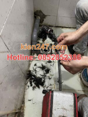 Nguyên nhân phổ biến gây tắc cống tại Long Biên