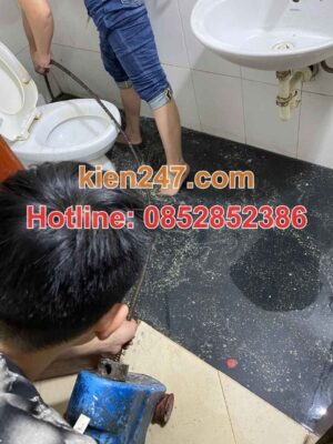 Kiến 247 thông tắc cống tại Minh Khai theo quy trình chuẩn