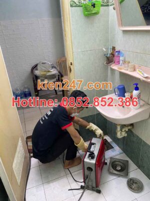 Quy trình thông tắc cống Long Biên chuyên nghiệp của Kiến 247