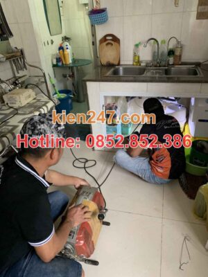 Dịch thông tắc cống tại Yên Phong giá rẻ của Kiến 247