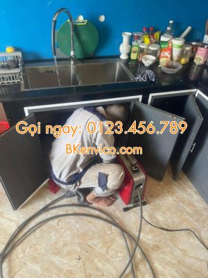 thông tắc chậu rửa bát tại hà nội