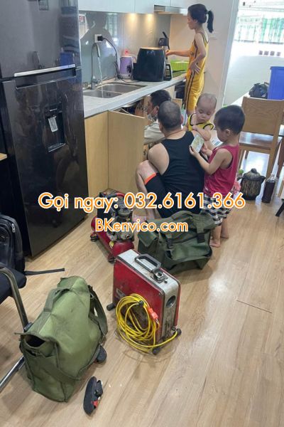 thông tắc chậu rửa bát tại đống đa