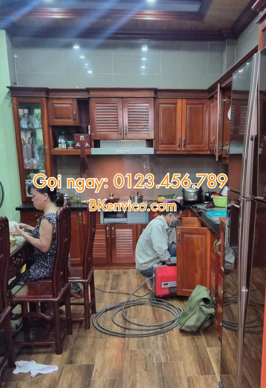 thông tắc chậu rửa bát tại hoàn kiếm