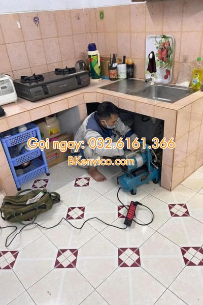 thông tắc chậu rửa bát tại hoàn kiếm