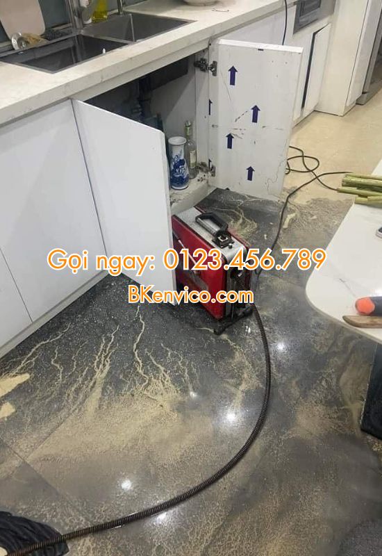 thông tắc chậu rửa bát tại Thanh Xuân