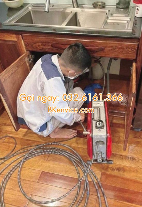thông tắc chậu rửa bát tại từ liêm