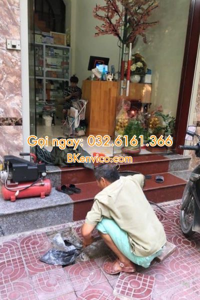 thông tắc cống tại ba đình