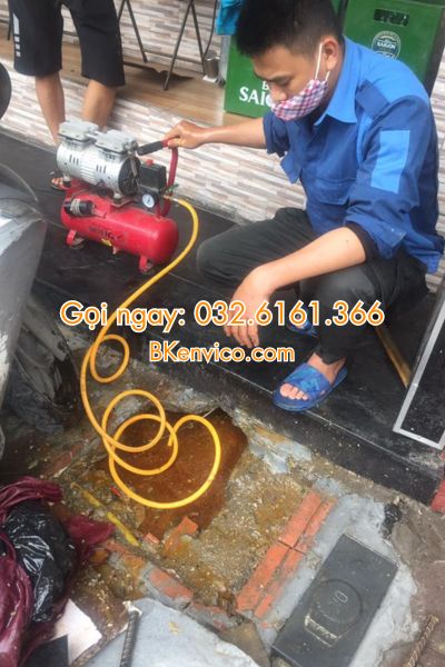 thông tắc cống tại ba đình