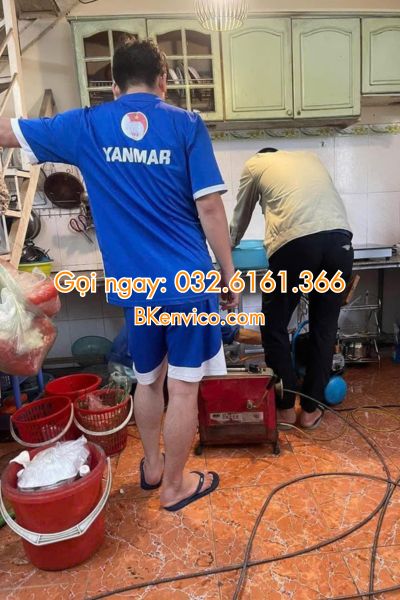 thông tắc cống tại hai bà trưng