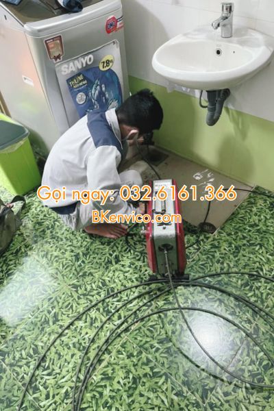 thông tắc cống tại hai bà trưng