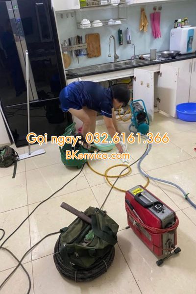 thông tắc cống tại hoàng mai