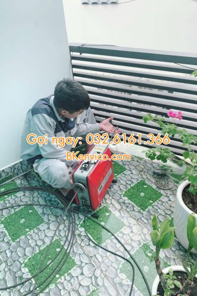 thông tắc cống tại hoàng mai