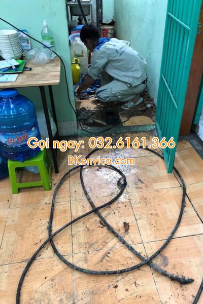 thông tắc cống tại long biên