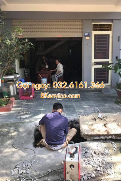 thông tắc cống tại long biên