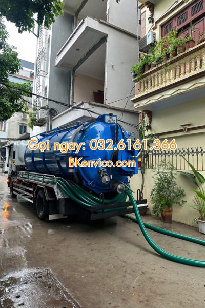 hút bể phốt tại đống đa