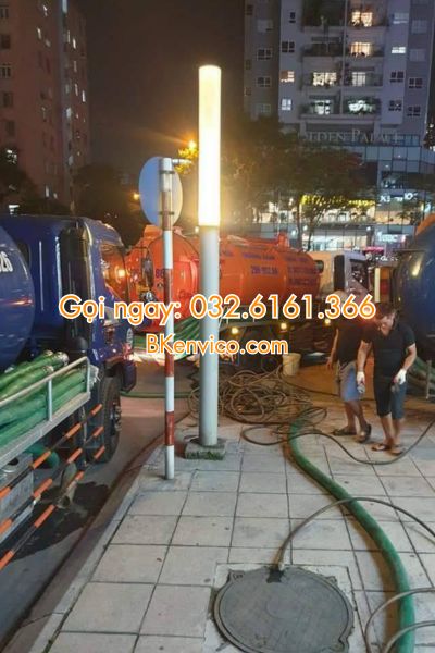 hút bể phốt tại đống đa