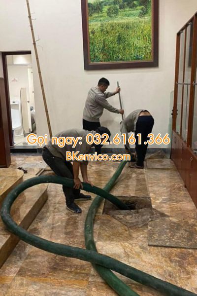 hút bể phốt tại hà đông