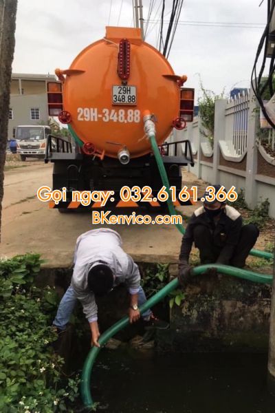 hút bể phốt tại hà đông