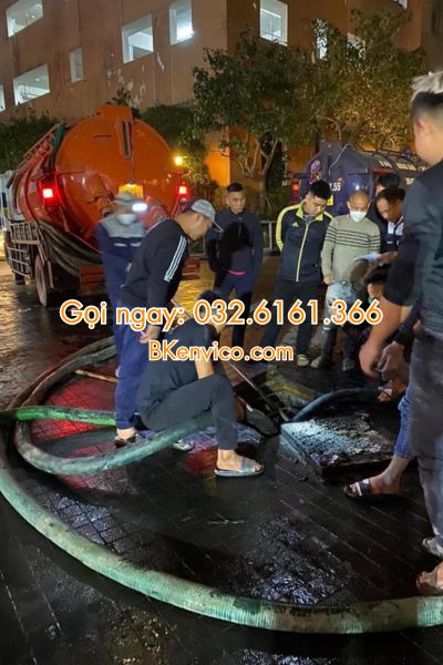 hút bể phốt tại hà đông