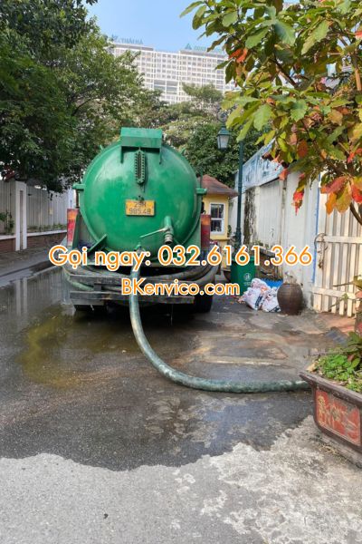 hút bể phốt tại hai bà trưng