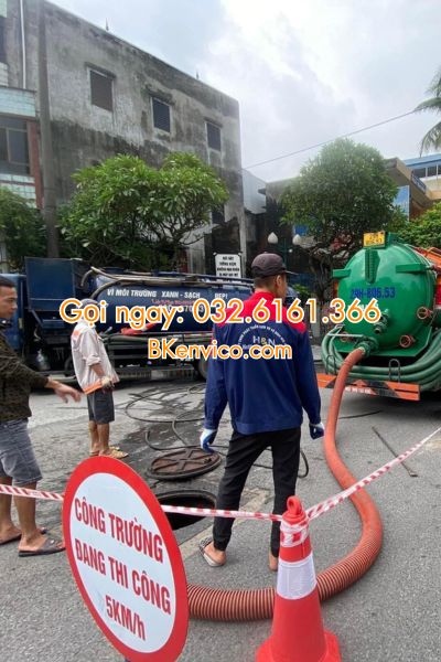 hút bể phốt tại hoàng mai