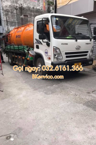 hút bể phốt tại tây hồ