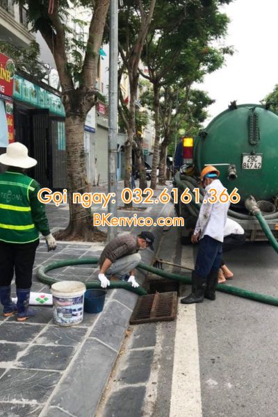 hút bể phốt tại tây hồ