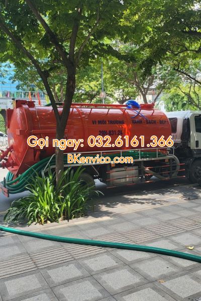 hút bể phốt tại tây hồ