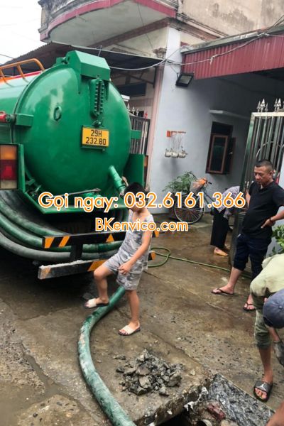 hút bể phốt tại thanh xuân