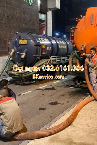 hút bể phốt tại thanh xuân