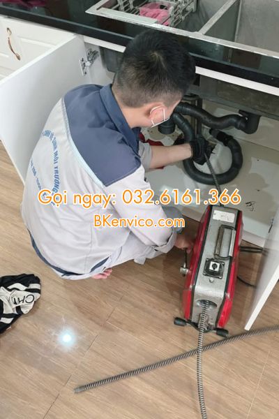 thông bồn rửa chén tphcm