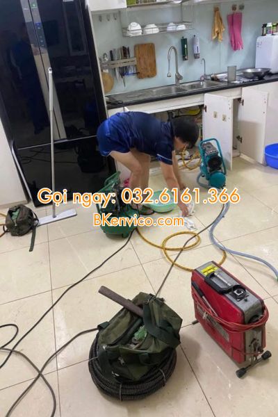 thông tắc cống tại chương mỹ