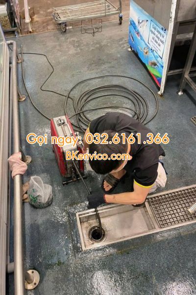 thông tắc cống tại chương mỹ