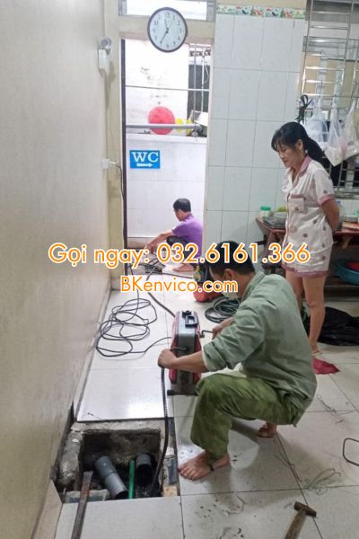 thông tắc cống tại gia lâm