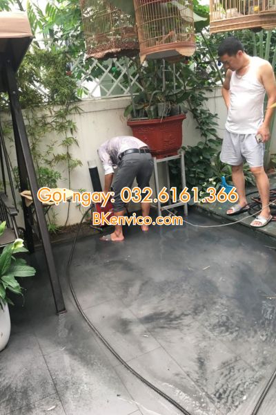 thông tắc cống tại tây hồ