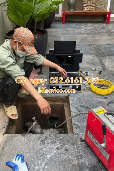 thông tắc cống tại thạch thất